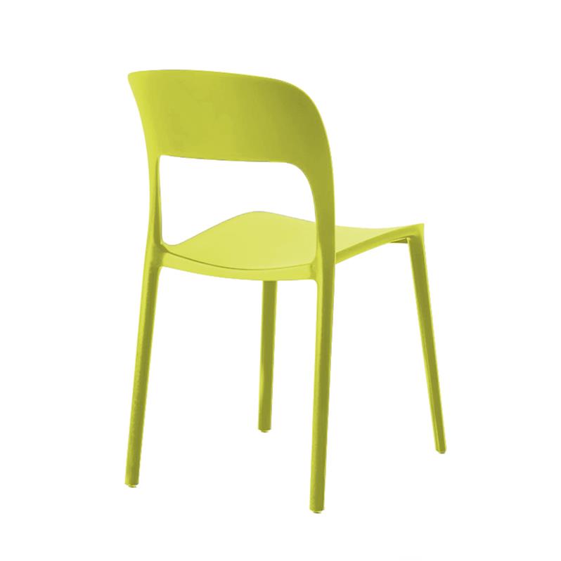 chaise polypropylene citron design gipsy